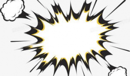 爆炸漫画图,视觉冲击下的幽默与警示